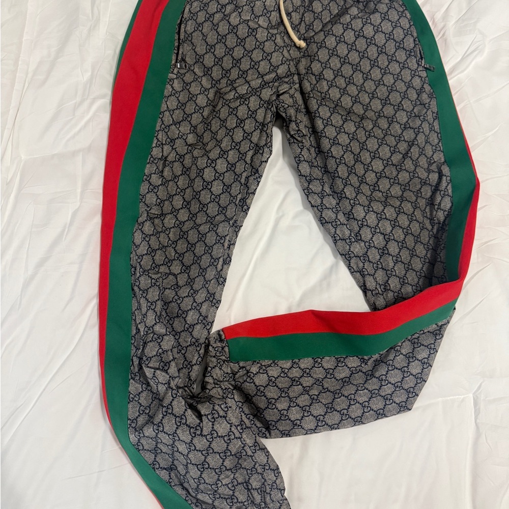 Gucci Monogram Track Sweatpants side Medium